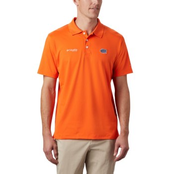 Columbia Collegiate Skiff Cast - Florida, Polo Naranjas Para Hombre | 379418-JXA